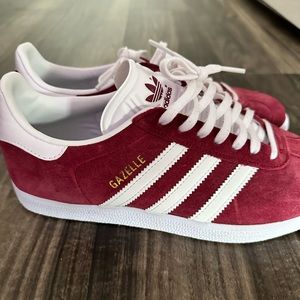 Red Adidas Gazelle